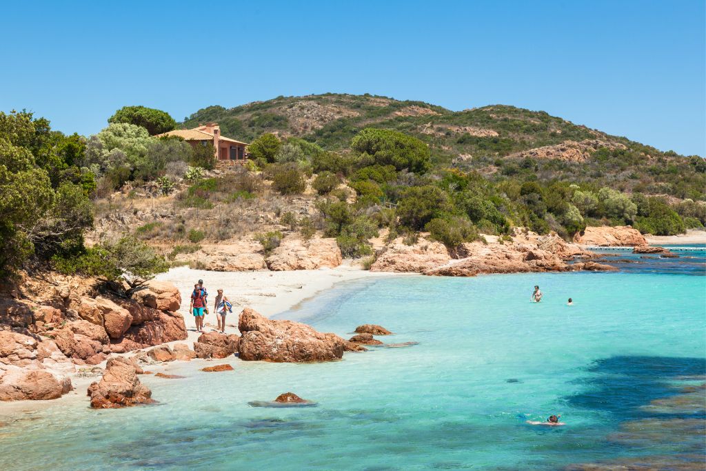 Rondinara Beach, Corsica, France